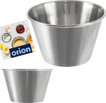 Tas i vogël për salca, çelik inox, i argjendtë
