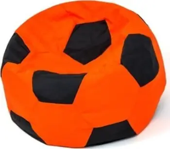 Puf Sedac Ball XL 120, qese fasules, portokalli e zezë