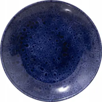Pjatë torte Secret de Gourmet CASA, qeramike, Ø21 cm, blu e errët