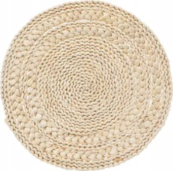 Suport tryeze Soleya Wicker, 38 cm, plastik, bezhë