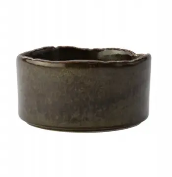 Tas i thellë Verlo ALGA, 11.2 cm, porcelan, jeshile e errët