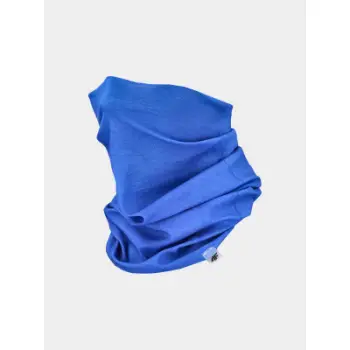 Bandanë multifunksionale 4F Seamless Neck Warmer ABDAU072, poliester, blu