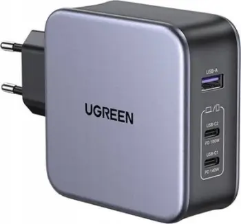 Karikues Ugreen Nexode, 140W, 3 porta USB, gri