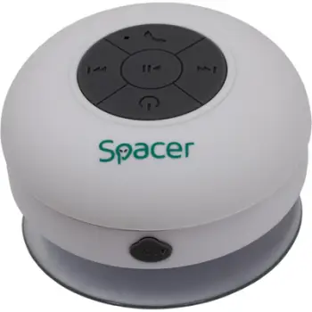 Altoparlant portativ Spacer Ducky, 3W, Bluetooth, i bardhë