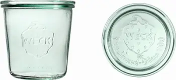 Set kavanozë qelqi Bokocook Weck 294WEK742, 580ml, 6 copë, transparent