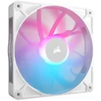 Ventilator kase Corsair ICUE LINK RX140 RGB, 14 cm, RGB, i bardhë