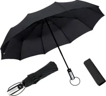 Çadër BQ13F Umbrella, automatike, palosëse, e zezë