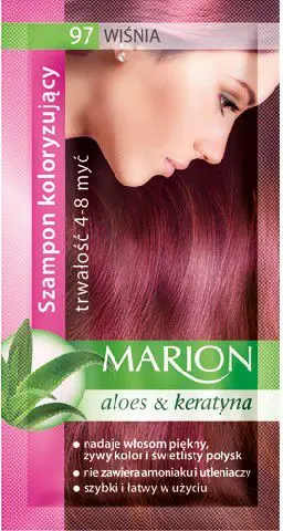 Shampon për ngjyrosje Marion, 4-8 larje, Nr. 97 cherry, 40 ml
