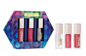 Shkëlqyes për buzë Fenty Beauty Glossy Posse Vol.6 Lip, 3x 9 ml