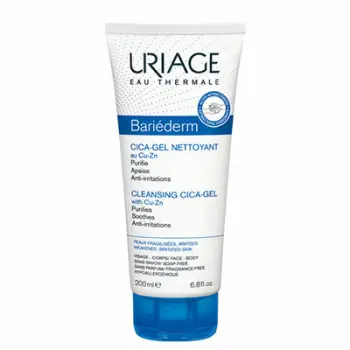 Xhel pastrues për lëkurë Uriage Bariederm (Cleansing Cica-Gel), 200 ml