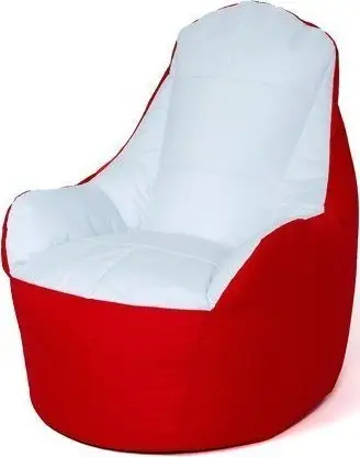 Karrige Sedac Bean Bag Boss XXL, 140x90 cm, e kuqe e bardhë