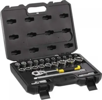 Set çelësash gola Stanley 94-671, 1/2", 24 copa, me raketë