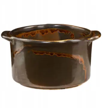 Enë ramekin FIRE, porcelan 8 cm, bakër i vjetër