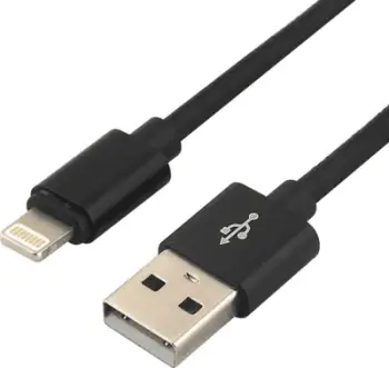 Kabllo EverActive USB-A, 1 m, e zezë