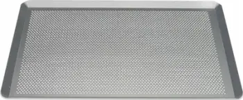 Tepsi pjekjeje Patisse Silver Top INPA.03640, e shpuar, metalike, gri