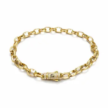 Monaco Chain Bracelet – White Store Collection