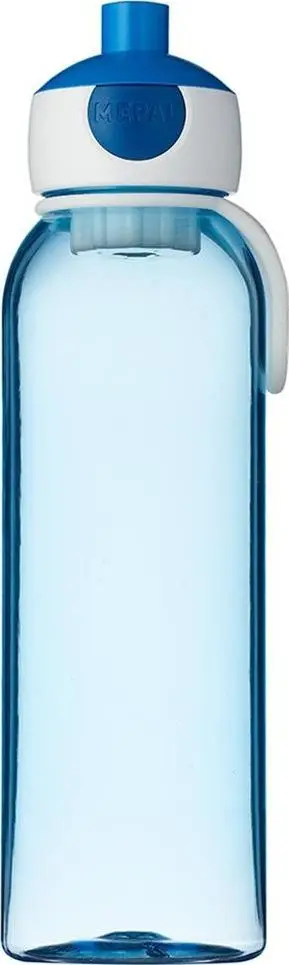 Shishe uji për fëmijë Mepal Campus, 500ml, plastike, blu transparente