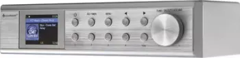 Radio nën dollap Soundmaster IR1500SI, internet DAB+ FM, Bluetooth WLAN, argjendtë