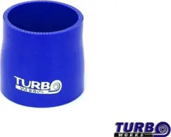 Reduktor silikoni TurboWorks G Straight, 57-76mm, blu