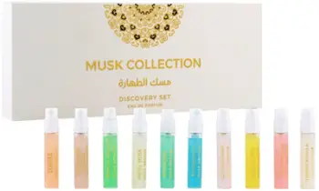 Set parfumesh Gulf Orchid Musk Collection, 10 x 2ml, eau de parfum, i shumëngjyrshëm