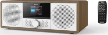 Radio interneti Denver MIR-270DW, FM DAB CD, Bluetooth, dru e bardhë
