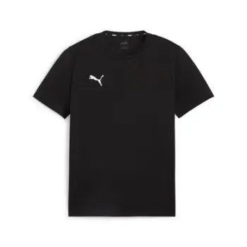 Bluzë Puma Team Goal Casuals Tee M, pambuk, për meshkuj, e zezë