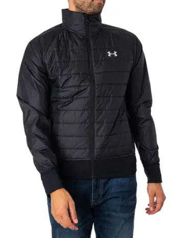 Xhaketë vrapimi Under Armour Storm Insulated Run Hybrid, e izoluar, rezistuese ndaj ujit, e zezë