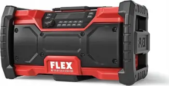 Radio kantieri FLEX RD Digital, pa kabllo, DAB FM Bluetooth, e kuqe