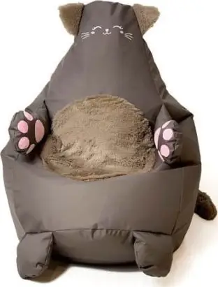 Jastëk për mace Go Gift Sack Sako Kitten XL, 130x90cm, ngjyrë kafe
