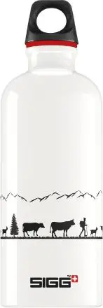 Shishe uji alumini SIGG Traveller, 20Oz, pa BPA, e bardhë