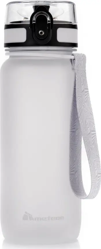 Shishe sportive Meteor, 650ml, Tritan, e bardhë