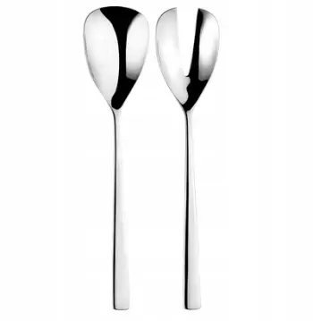 Set sallate Eternum Atlantis, çelik inox 18/10, argjendtë