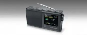 Radio portative Muse M-117DB, DAB+, FM, e zezë