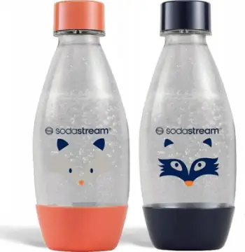 Shishe uji Sodastream Fuse Little Heroes, set 2x0.5L, për karbonator, shumëngjyrëshe
