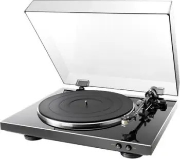 Gramafon Denon DP-300F, automatik, me paragamë, i zi