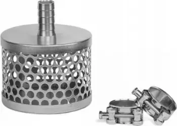 Koshi thithës Bradas SSF032, për zorrë 1 1/4" 32 mm, me shtrëngues, metalik