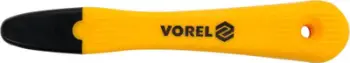 Mjet lëmues për silikon Vorel 150mm, plastik, verdhë e zezë