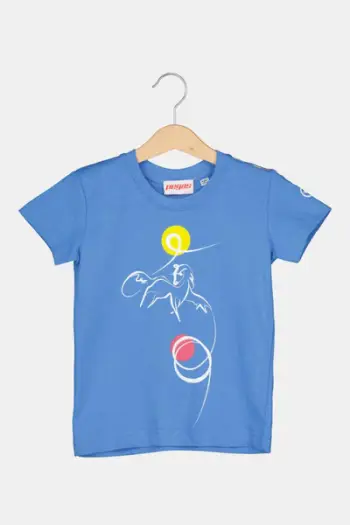 Bluzë Tshirt Casual C Cal Pegas Azure, pambuk, madhësia 10, blu e çelët