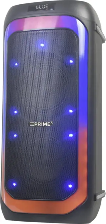 Boxë karaoke Prime3 APS61, Bluetooth, mikrofon wireless, me drita LED