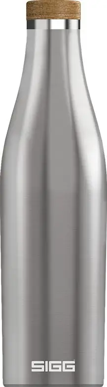Shishe termo Sigg Meridian, 0.5L, çelik inox, argjendtë brushed
