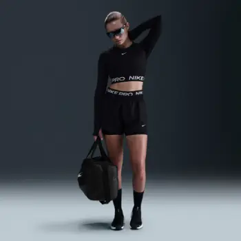 Pantallona të shkurtra Nike Pro Dri FIT 2 in 1, për femra, Dri FIT, të zeza