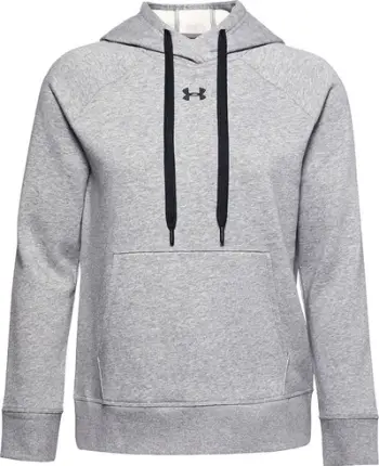 Bluzë me kapuç Under Armour Rival Fleece HB W 1356317 035, për femra, me fleece, gri