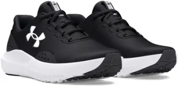 Atlete vrapimi Under Armour Surge 4, unisex junior, të zeza