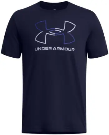 Bluzë sportive Under Armour GL Foundation Update SS 1382915, pambuk poliester, për meshkuj, blu