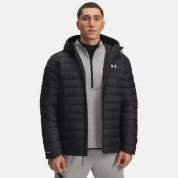 Xhaketë Under Armour Sportswear Insulate për meshkuj, S, e zezë e bardhë