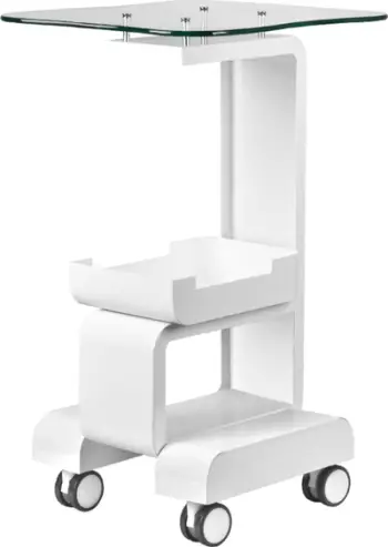 Tavolinë kozmetike Activeshop Device 082, për pajisje, e bardhë