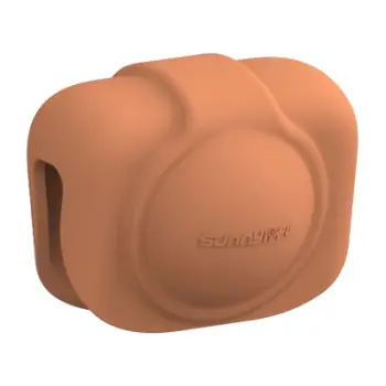 Kapak silikoni për lente Sunnylife SG034 OSMO 360, mbrojtës lenteje, portokalli