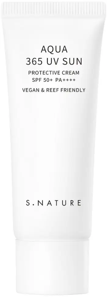 Krem dielli S. NATURE Aqua 365 UV Sun Cream, SPF 50+, 40ml, i bardhë