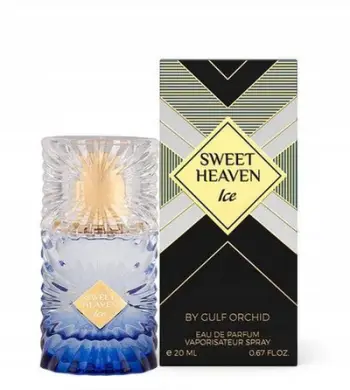 Parfum Gulf Orchid Sweet Heaven Ice, Eau de Parfum, 20ml, blu transparente