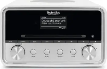 Radio TechniSat Digitradio 586, DAB+, 20W, e bardhë